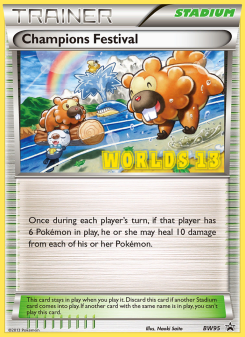 Champions Festival - pokemon TCG Card