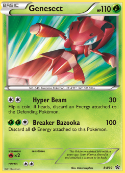 Genesect - pokemon TCG Card