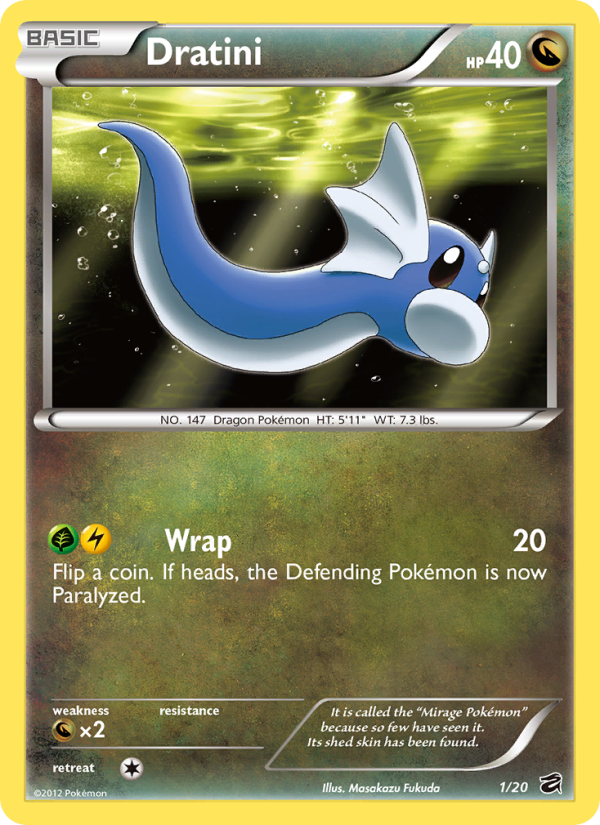 Dratini - Pokémon TCG Card