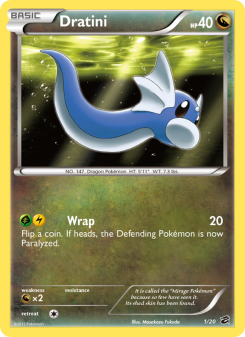 Dratini - pokemon TCG Card