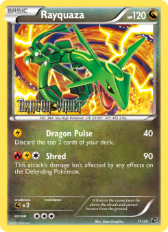 Rayquaza - pokemon TCG Card