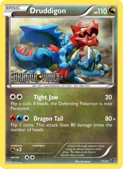 Druddigon - pokemon TCG Card
