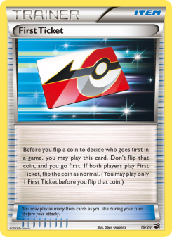 First Ticket - pokemon TCG Card