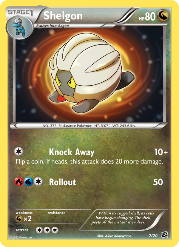 Shelgon - Pokémon TCG Card
