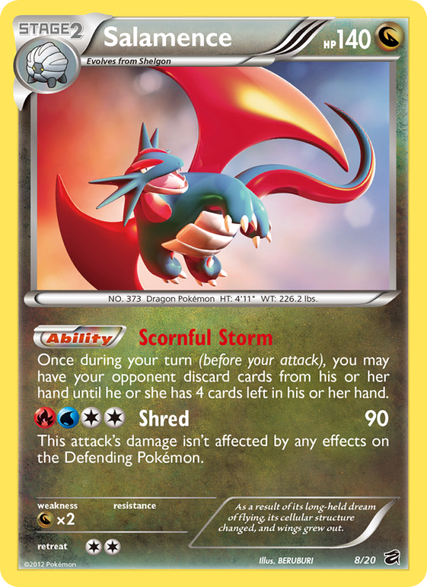 Salamence - Pokémon TCG Card