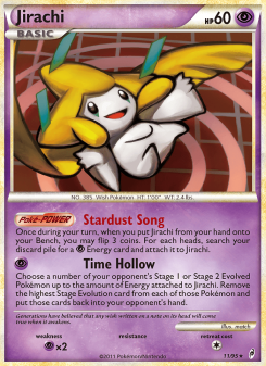 Jirachi - pokemon TCG Card