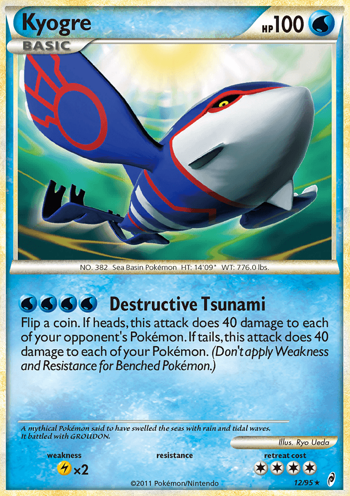 Kyogre - Pokémon TCG Card