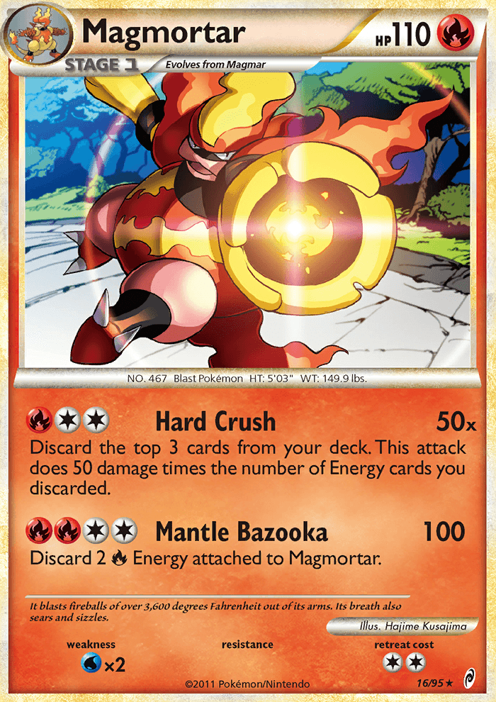 Magmortar - Pokémon TCG Card