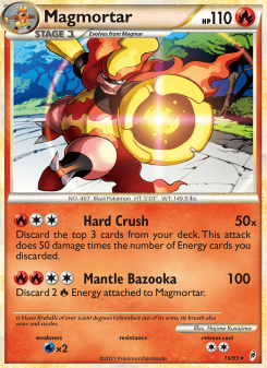 Magmortar - pokemon TCG Card