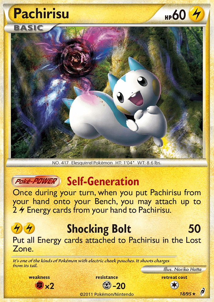 Pachirisu - Pokémon TCG Card