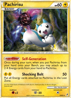 Pachirisu - pokemon TCG Card