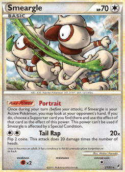 Smeargle - pokemon TCG Card