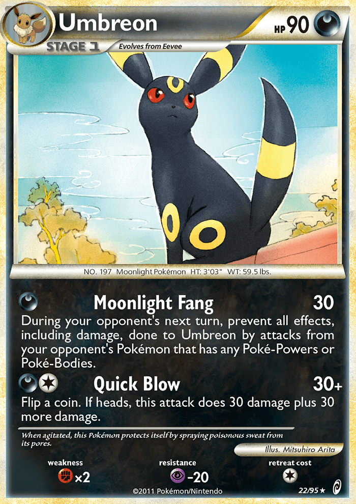 Umbreon - Pokémon TCG Card