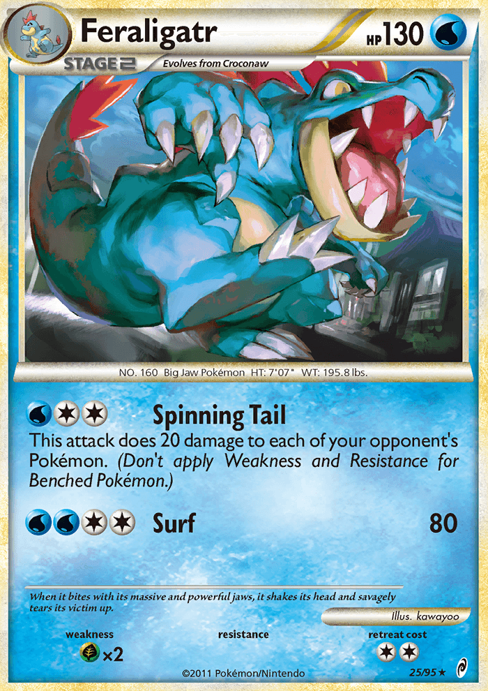 Feraligatr - Pokémon TCG Card