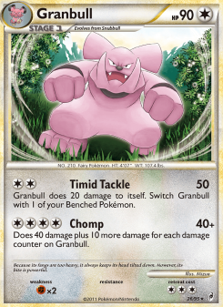 Granbull - pokemon TCG Card