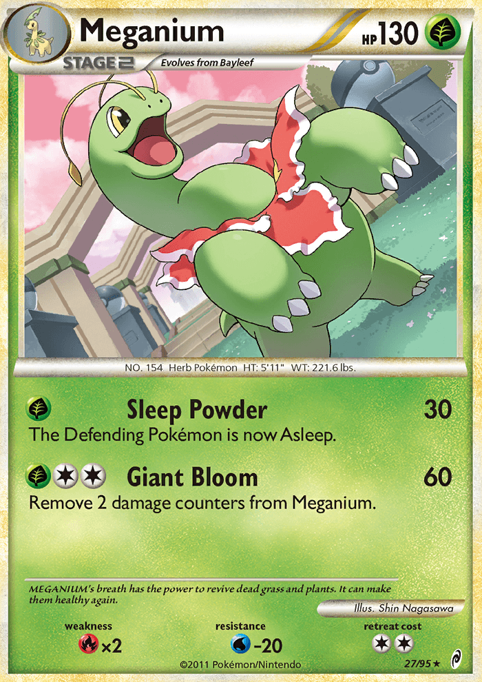 Meganium - Pokémon TCG Card