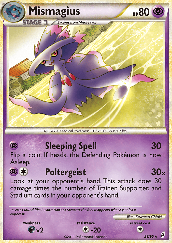Mismagius - Pokémon TCG Card
