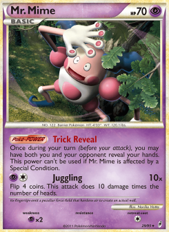 Mr. Mime - pokemon TCG Card