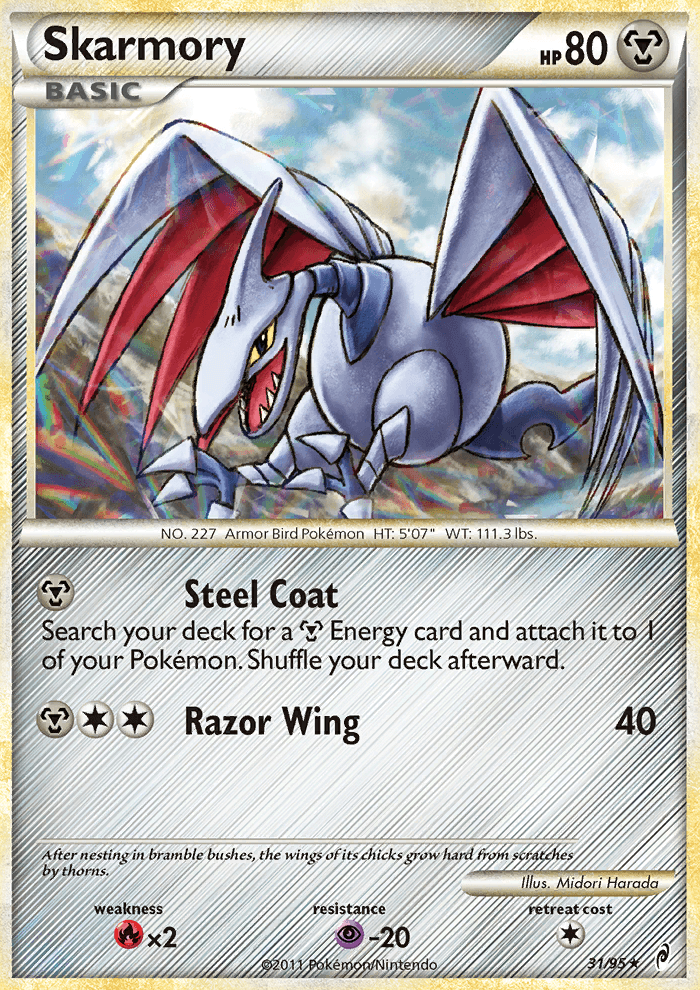 Skarmory - Pokémon TCG Card
