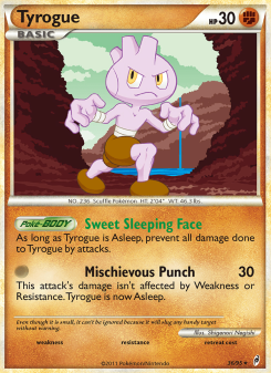 Tyrogue - pokemon TCG Card
