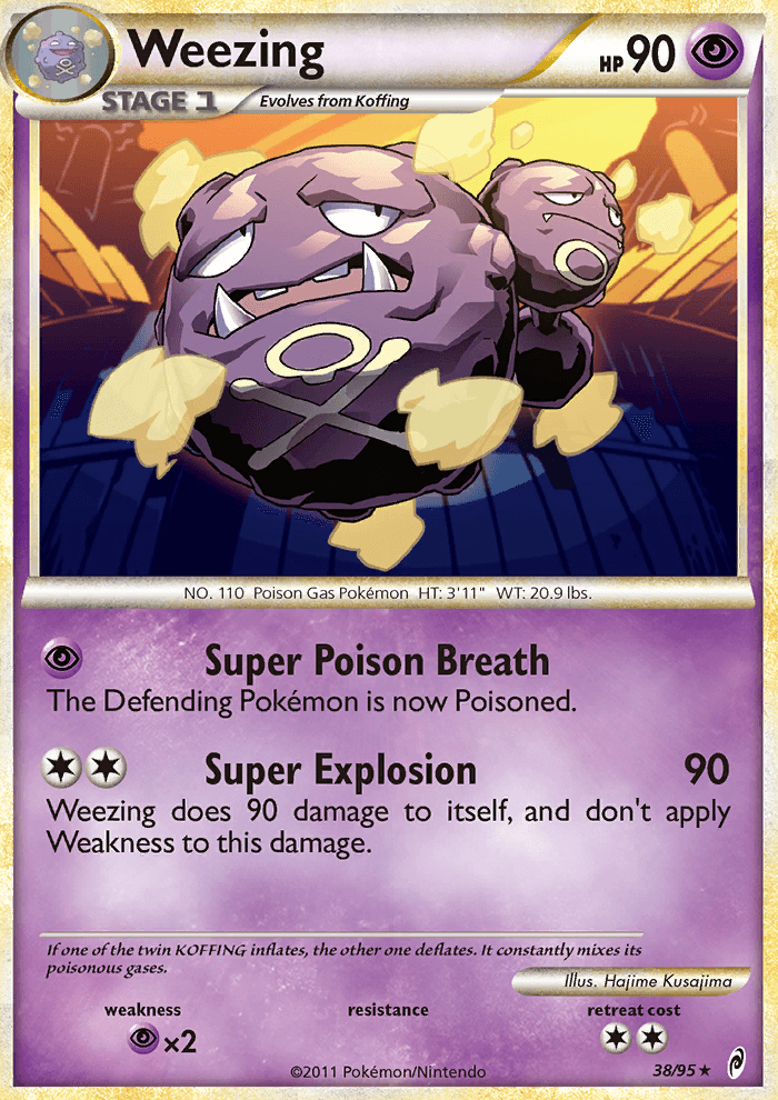 Weezing - Pokémon TCG Card