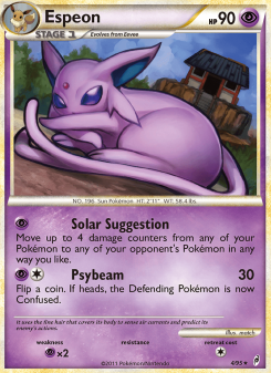 Espeon - pokemon TCG Card