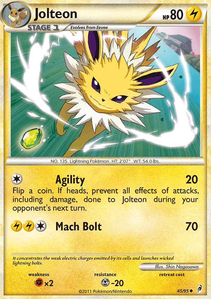 Jolteon - Pokémon TCG Card