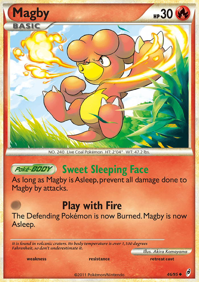 Magby - Pokémon TCG Card