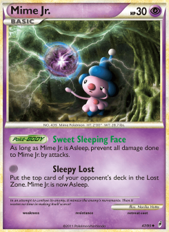 Mime Jr. - pokemon TCG Card