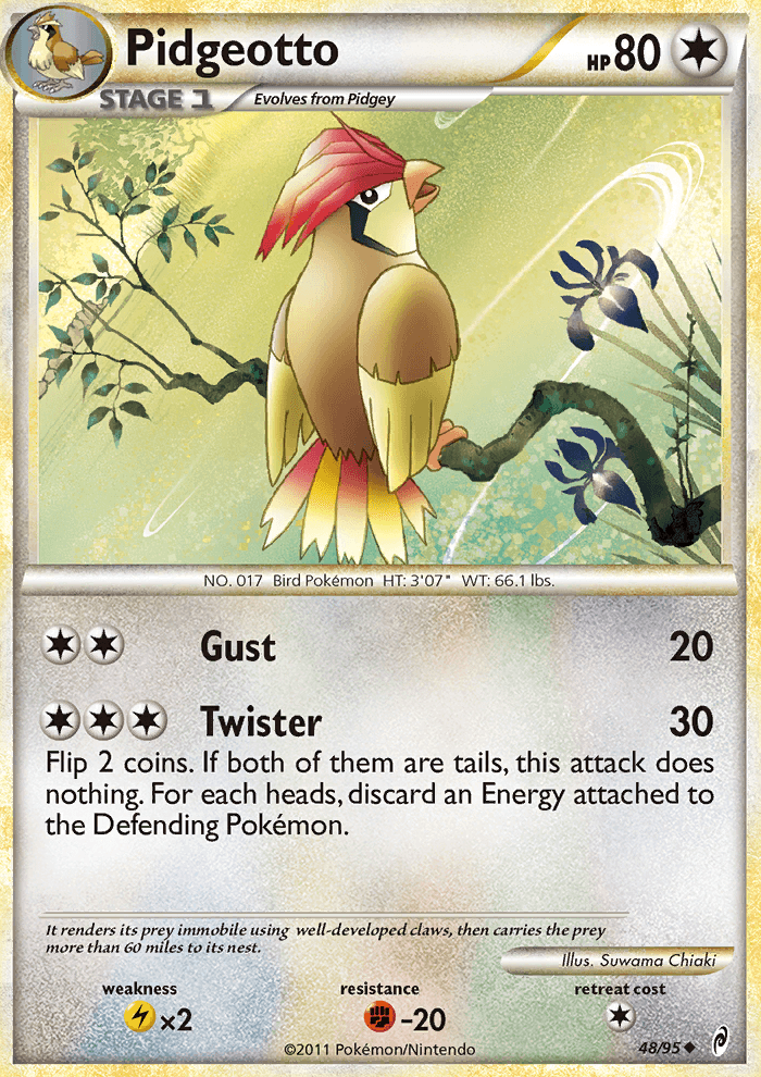Pidgeotto - Pokémon TCG Card