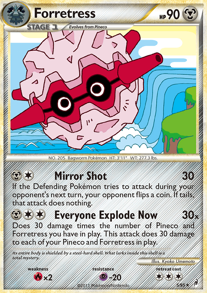 Forretress - Pokémon TCG Card