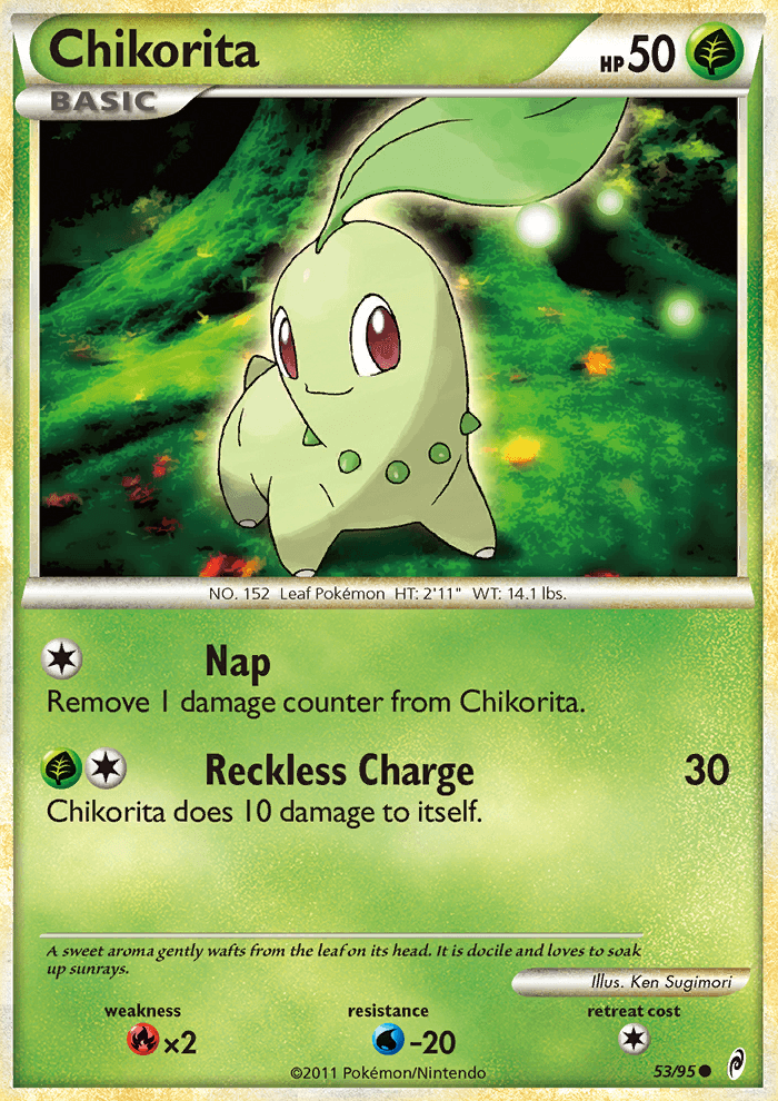 Chikorita - Pokémon TCG Card