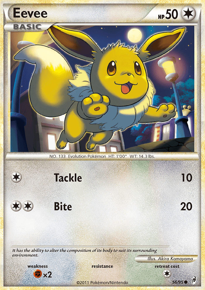 Eevee - Pokémon TCG Card