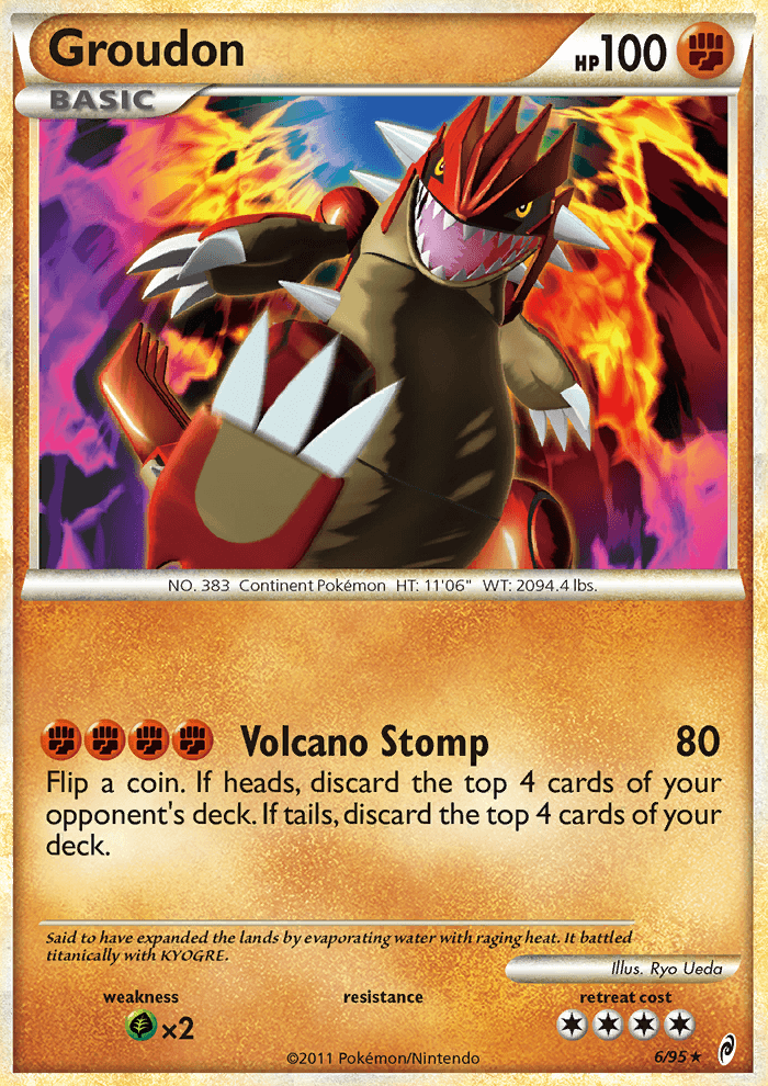 Groudon - Pokémon TCG Card