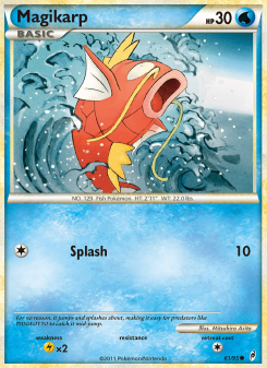 Magikarp - pokemon TCG Card