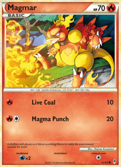 Magmar - pokemon TCG Card