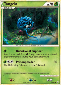 Tangela - pokemon TCG Card