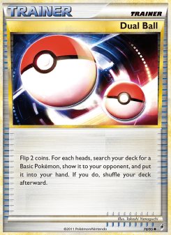 Dual Ball - pokemon TCG Card