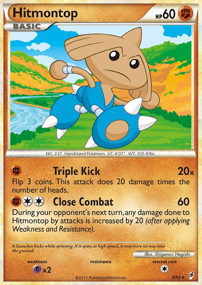 Hitmontop - Pokémon TCG Card