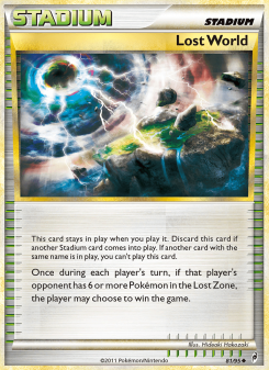 Lost World - pokemon TCG Card