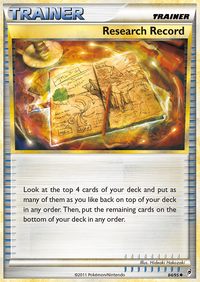 Research Record - Pokémon TCG Card