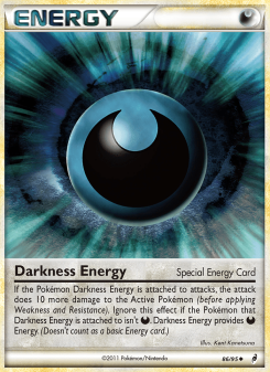 Darkness Energy - pokemon TCG Card