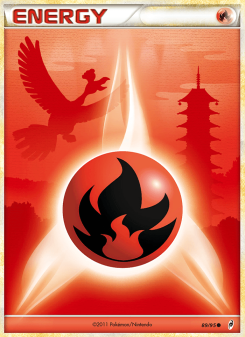Fire Energy - pokemon TCG Card