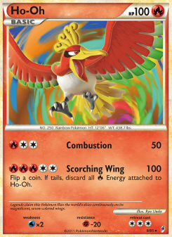 Ho-Oh - pokemon TCG Card