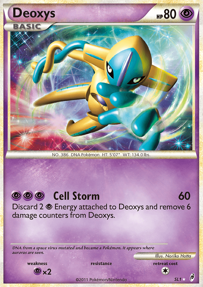 Deoxys - Pokémon TCG Card