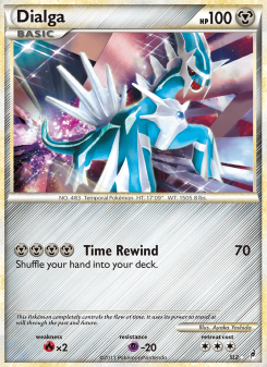 Dialga - pokemon TCG Card