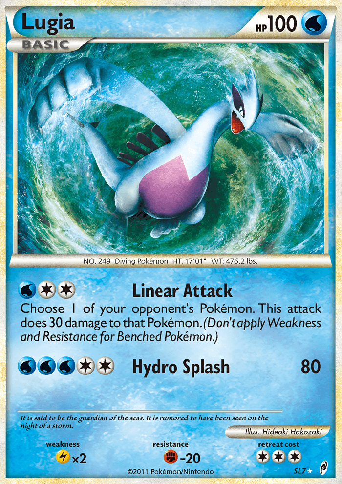Lugia - Pokémon TCG Card
