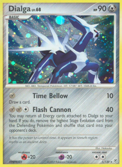 Dialga - pokemon TCG Card