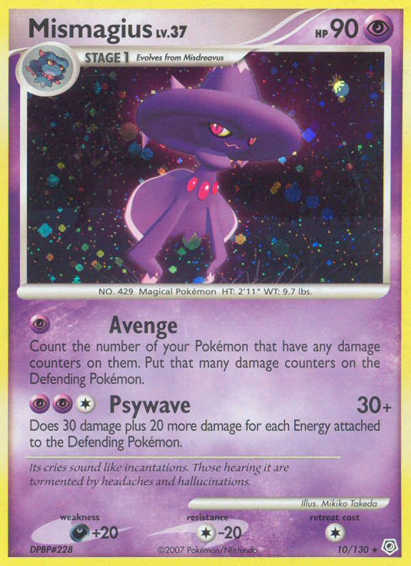 Mismagius - Pokémon TCG Card