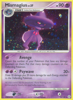 Mismagius - pokemon TCG Card